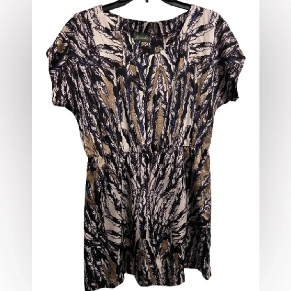 Anthropologie Maude boatneck dolman short sleeve mini dress. Size Small. - Picture 2 of 7